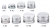 X Series Acrylic Jars