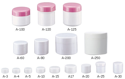 A Series PS/SAN (AS) Cosmetic Jar