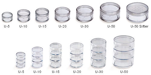 PS/SAN (AS) Cosmetic Jar